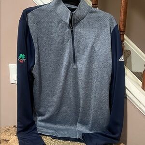 Adidas Quarter-Zip Pullover with Morris County Golf Club Logo